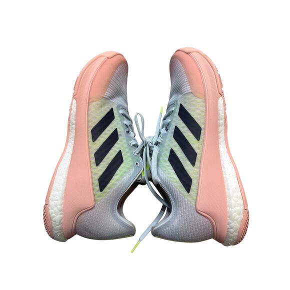 Adidas Crazyflight FX1781 Women’s 9.5 Halo Blue Pink BOOST Indoor Court Shoes - Picture 5 of 9